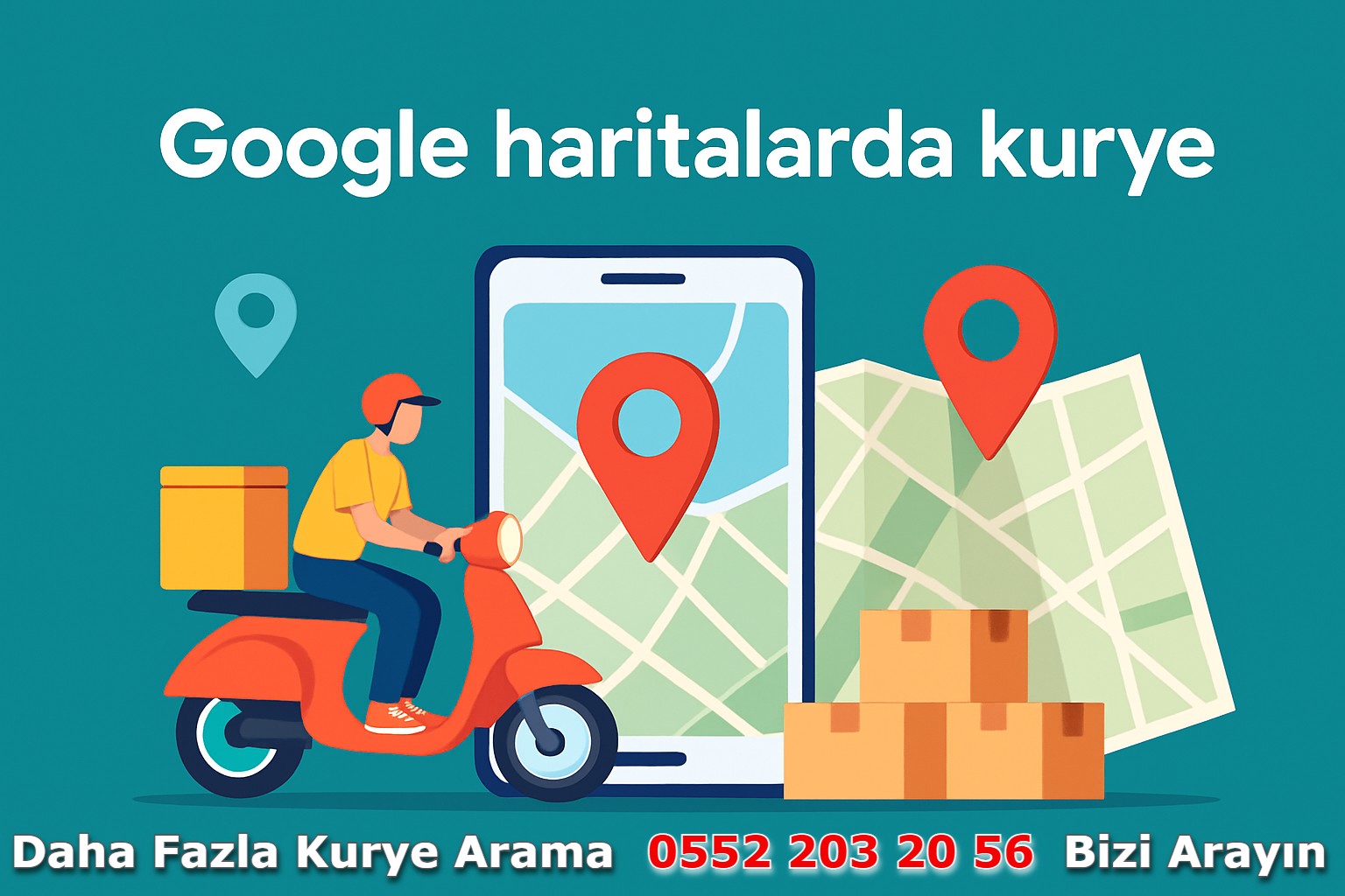 google-haritalarda-kurye