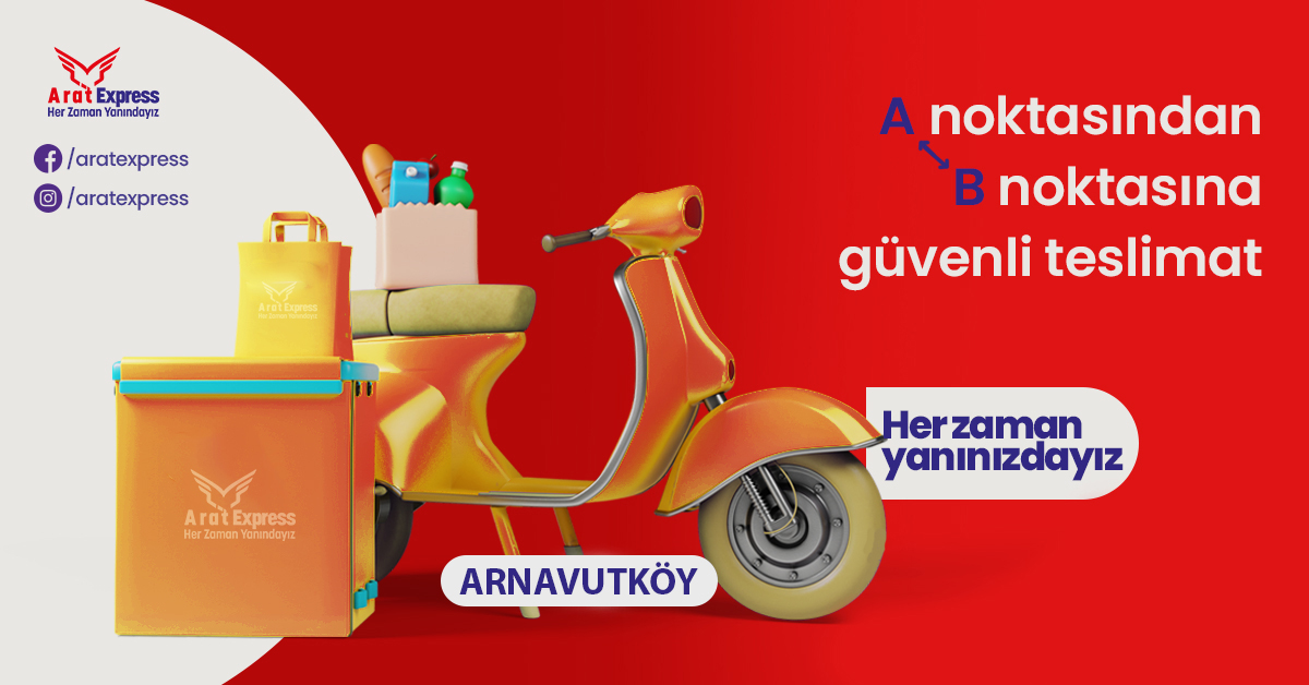 Arnavutköy Kurye : Acil hızlı motorlu kurye