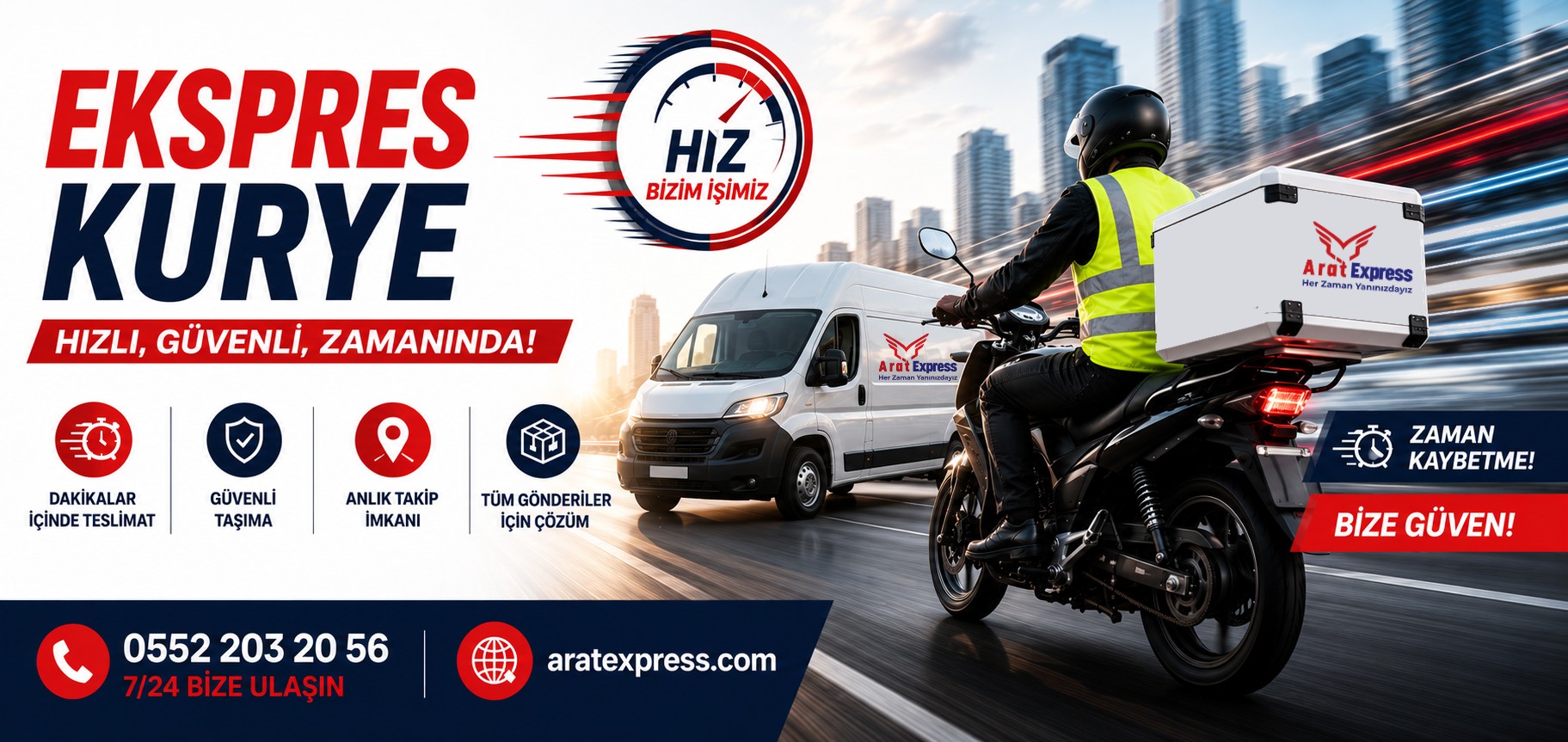 Ekspres Kurye Hizmeti | Arat Express 0552 203 20 56