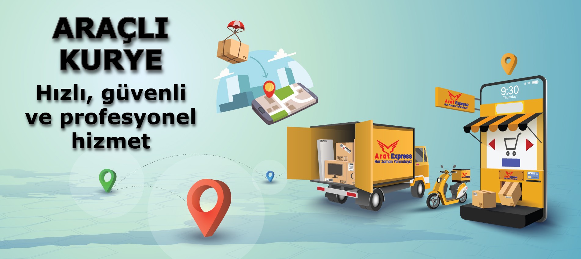 Araçlı Kurye Hizmeti | Arat Express 0552 203 20 56