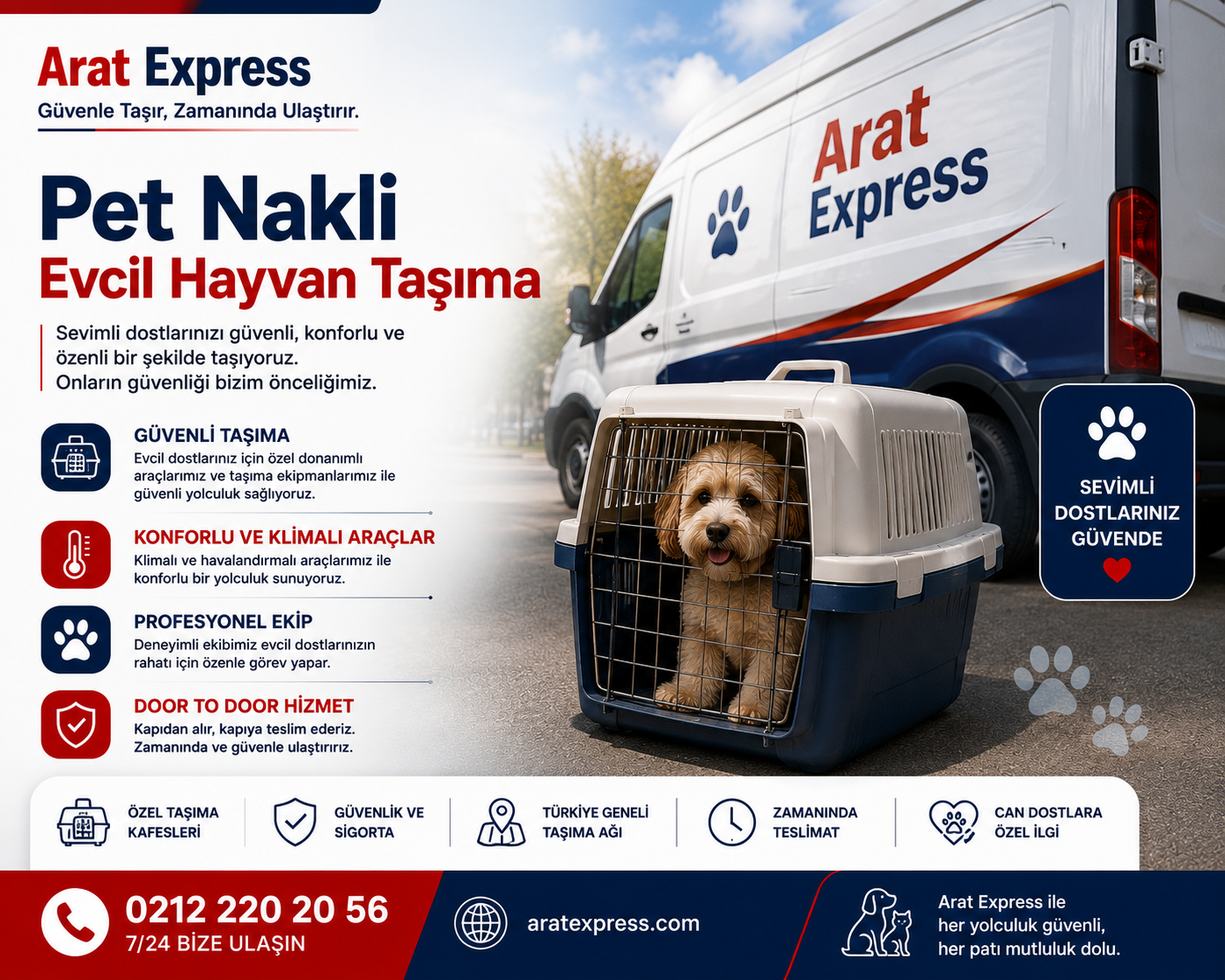 Pet Nakli Hizmeti | Arat Express 0552 203 20 56