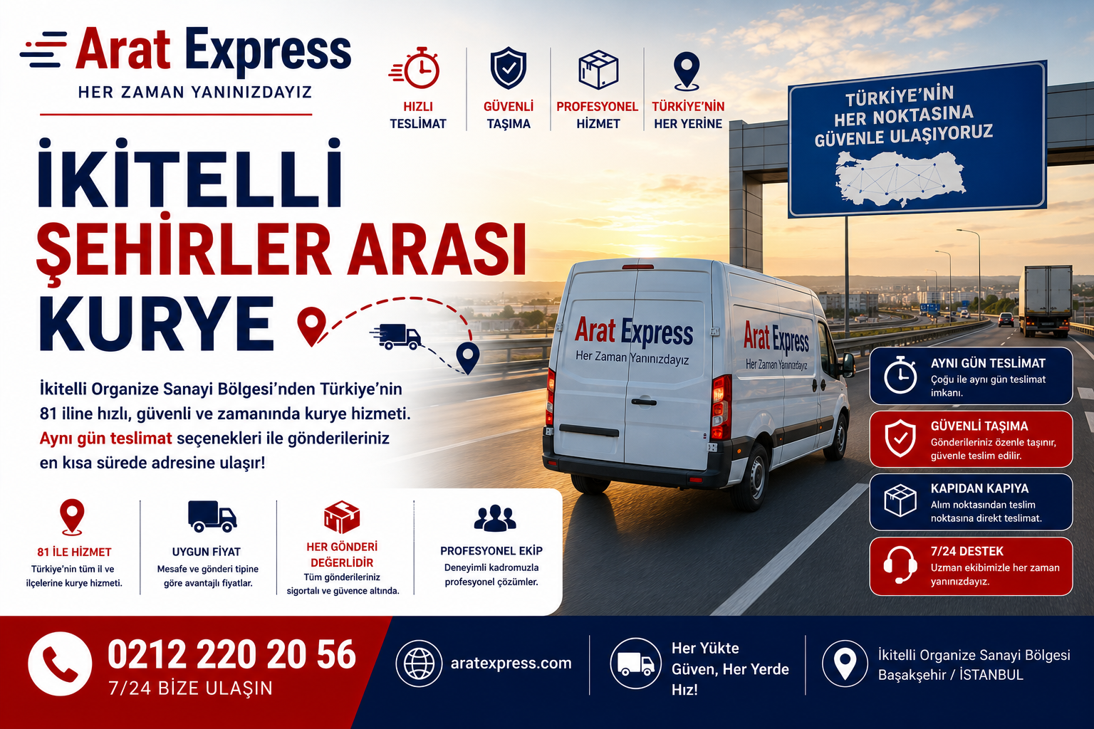İkitelli Şehirler Arası Kurye