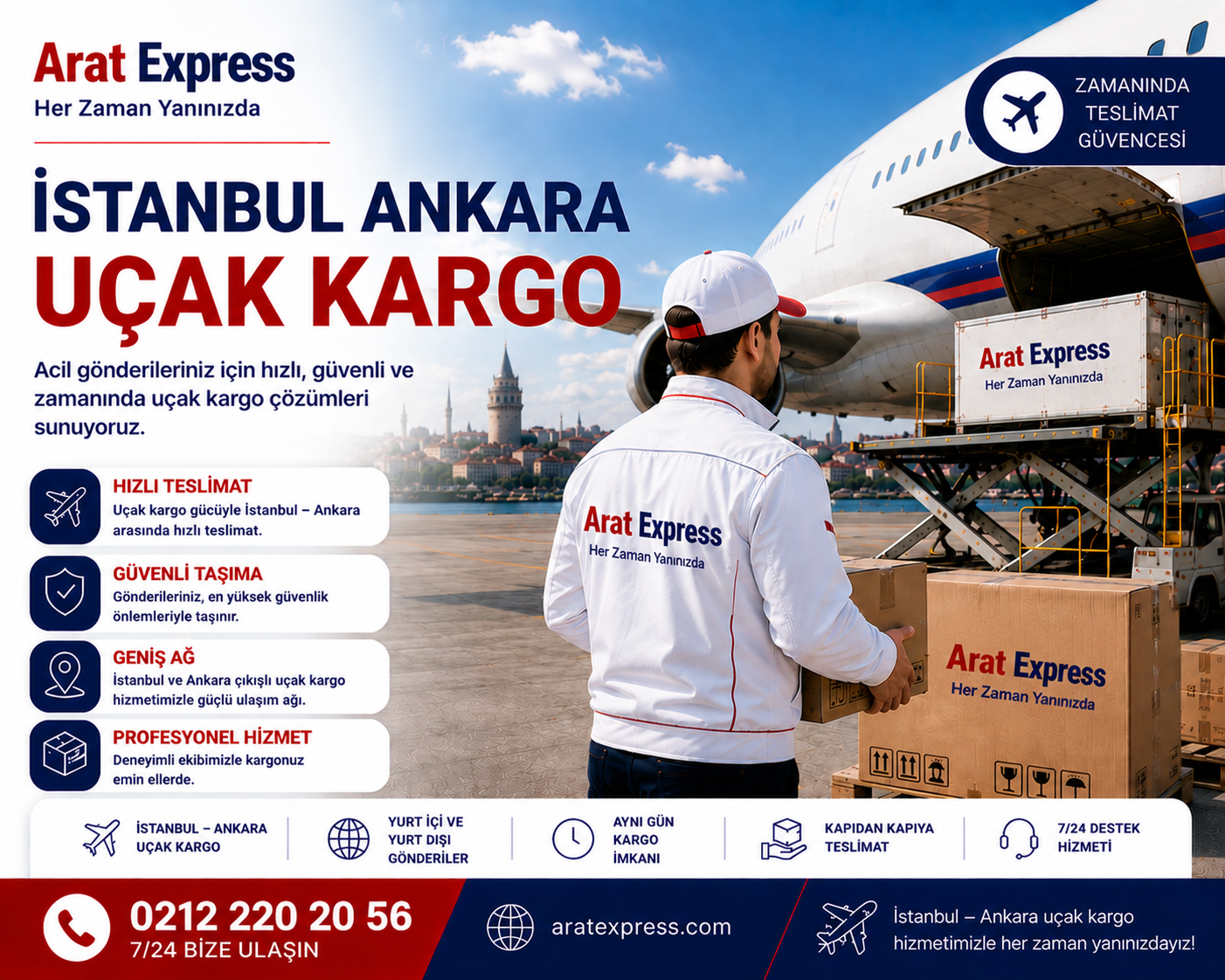 İstanbul Ankara Uçak Kargo