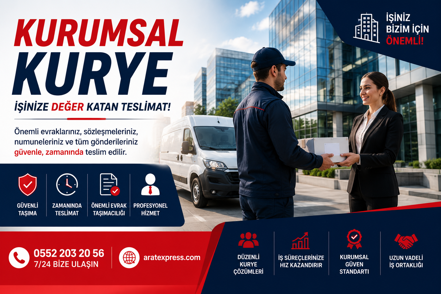 Kurumsal Kurye Hizmeti | Arat Express 0552 203 20 56